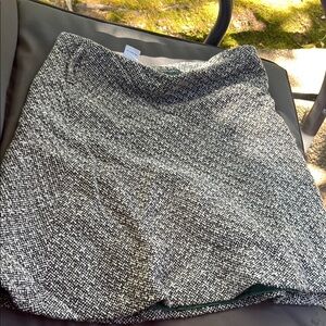 Old Navy Black and White Mini Skirt